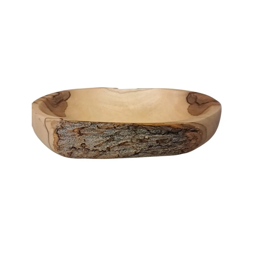 Trinket Dish Wooden Handmade From Jordan